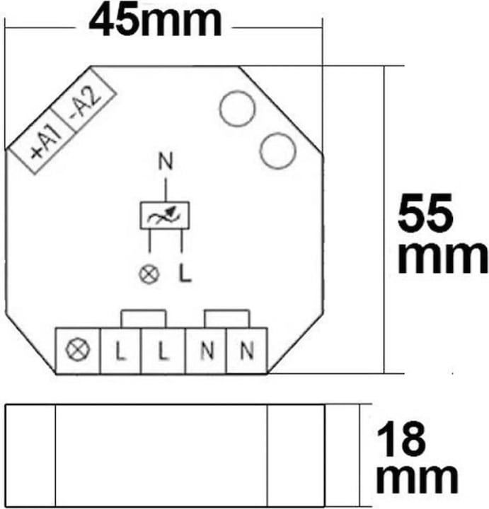 Actual product image Eltako Dimmer (Dimming actuator)