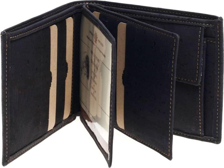 Actual product image Montado Open Black" wallet
