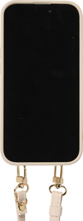 Actual product image PhoneLook Hülle Gepolstertes Leder mit Spiegel und Kartenfach grosse abnehmbare Riemen (Apple iPhone 15)