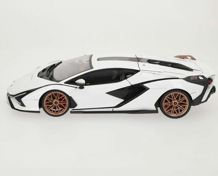 Immagine prodotto Bburago Lamborghini Sian FKP 37 1/18 bianco/nero