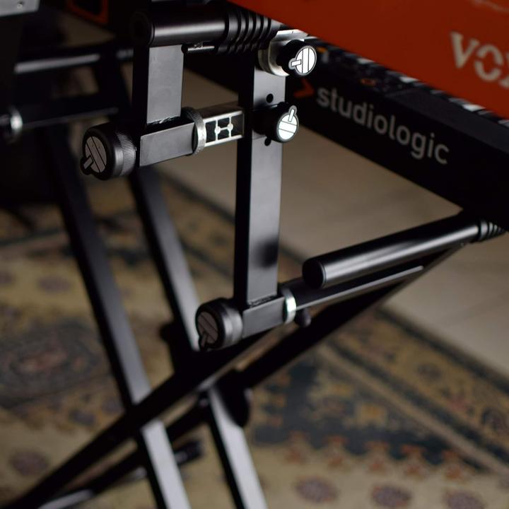 Actual product image Quik Lok Quicklok Adjustable Tilt Stand with Multiple Shelves (Keyboard)