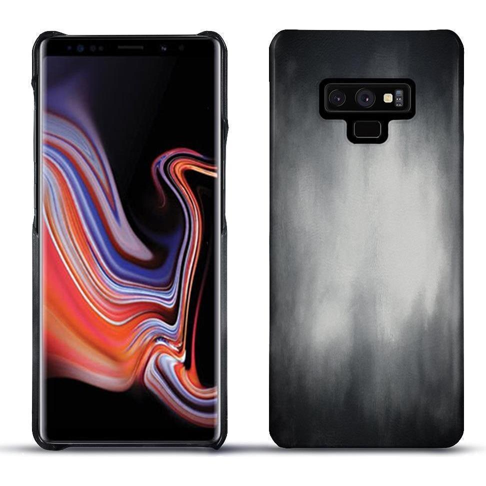 Noreve Lederschutzhülle (Samsung Galaxy Note 9), Smartphone Hülle, Grau