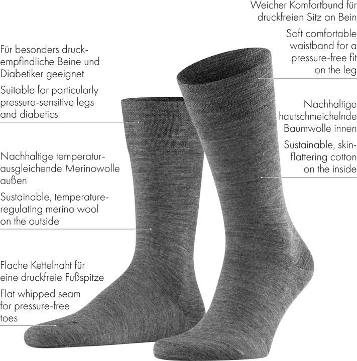 Image du produit Falke M's Sensitive Berlin (Une unité par pack, 43 - 46)