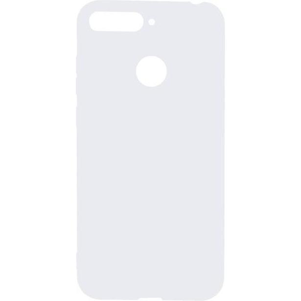 MU Classic Softcase TPU Series (Huawei Honor 7a), Smartphone Hülle, Weiss