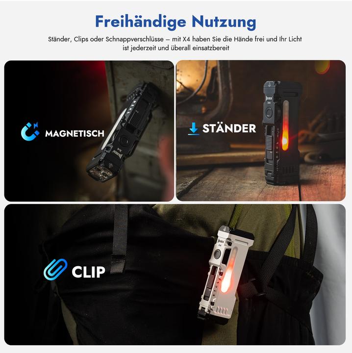 Produktbild Wuben X4 (9.57 cm, 1500 lm)