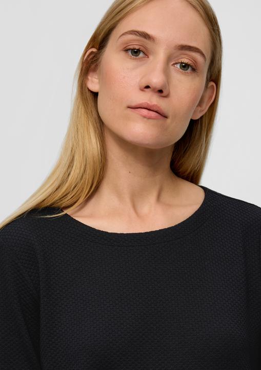 Produktbild S.Oliver Kleid Midikleid im Strukturmuster (40)