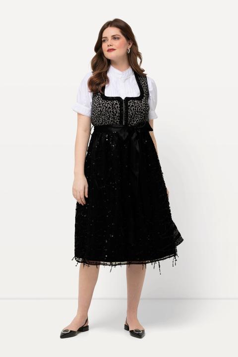 Actual product image Ulla Popken Leopard Print Dirndl (62)