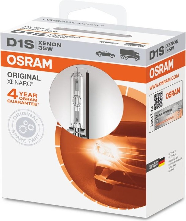 Produktbild Osram Original Xenarc D1S (D1S)