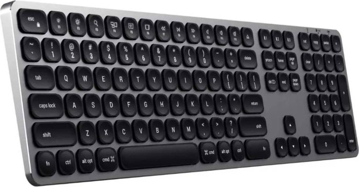 Produktbild Satechi ST-AMBKM keyboard Bluetooth QWERTY US International Black, Grey (Eng. Int., Kabellos)