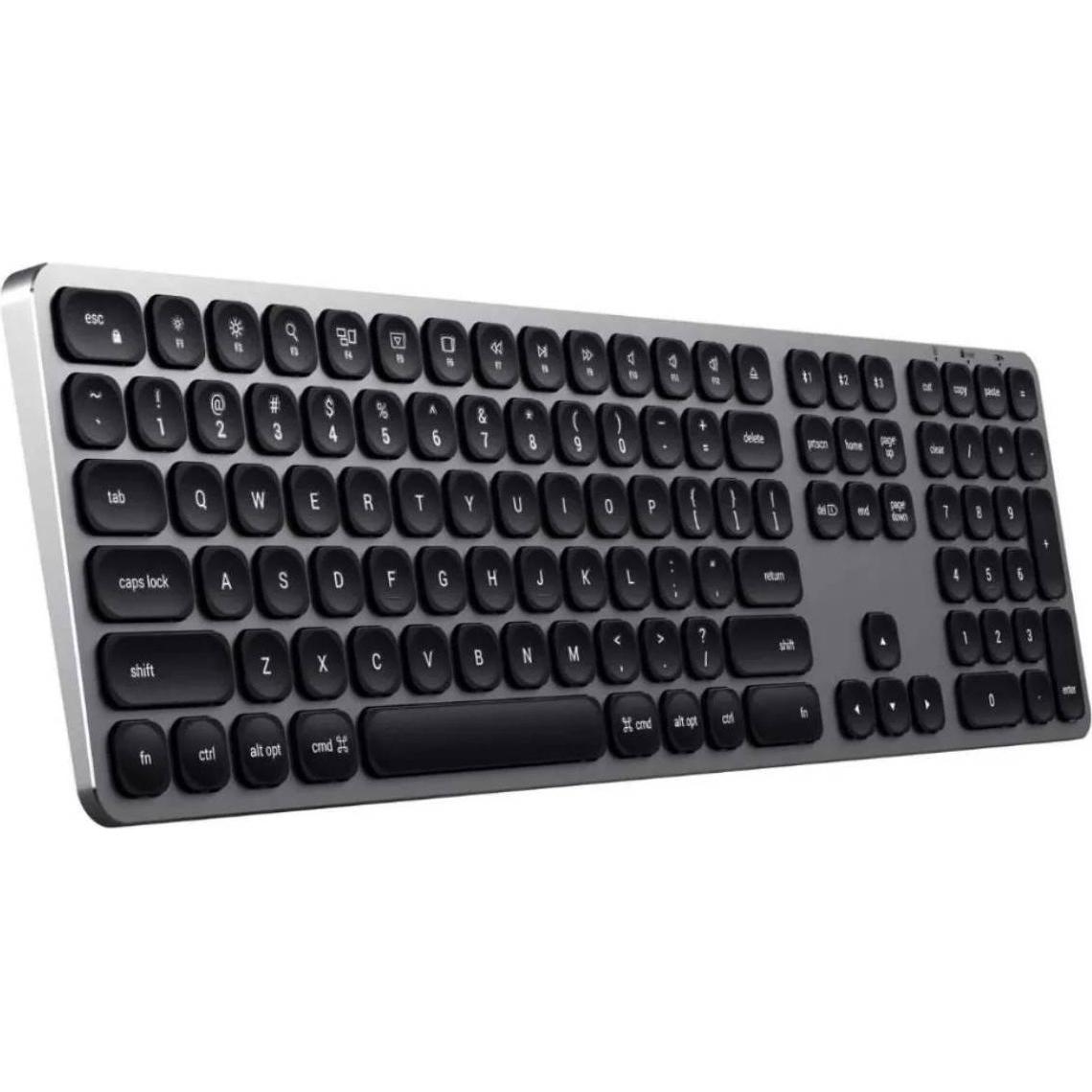Thumbnail - Satechi ST-AMBKM keyboard Bluetooth QWERTY US International Black, Grey (Eng. Int., Kabellos), Tastatur, Grau