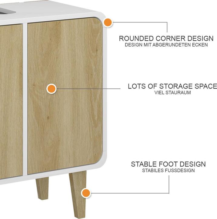 Actual product image Vicco Arla (60 x 30 x 61 cm)
