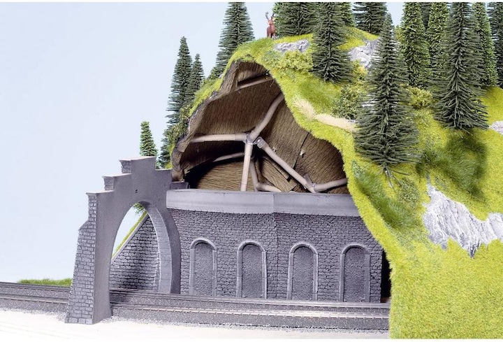 Actual product image Noch H0 Tunnel interior wall hard foam