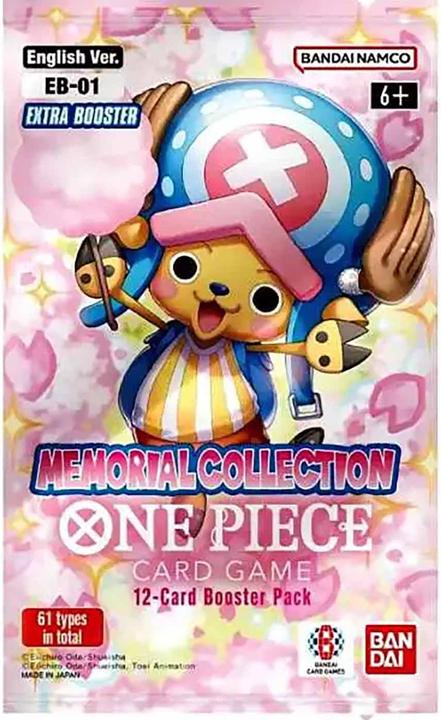 Image du produit One Piece Memorial Collection EB-01 Extra Booster Display - Card Game - EN (Anglais, Affichage du booster)