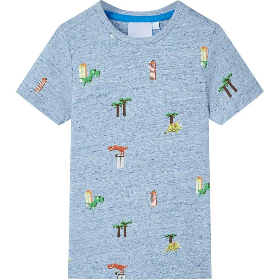 VidaXL, Jungen, Shirt, Jochem, Blau, (92)