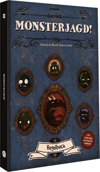 UHR07400 - Monsterjagd! Regelbuch, Hardcover, 96 Seiten (DE-Ausgabe)