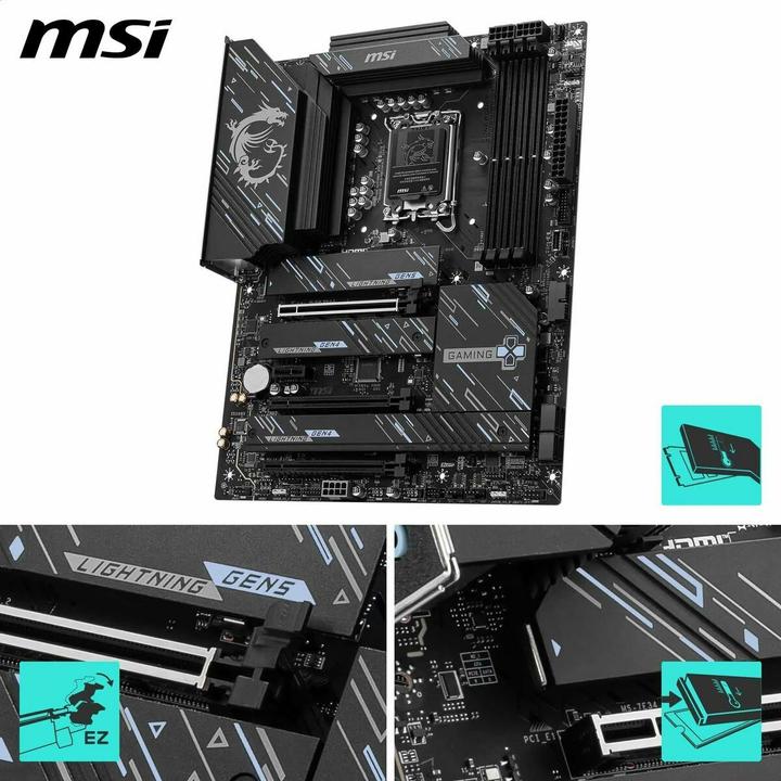 Actual product image MSI Z890 GAMING PLUS WIFI (LGA 1851, Intel Z890, ATX)