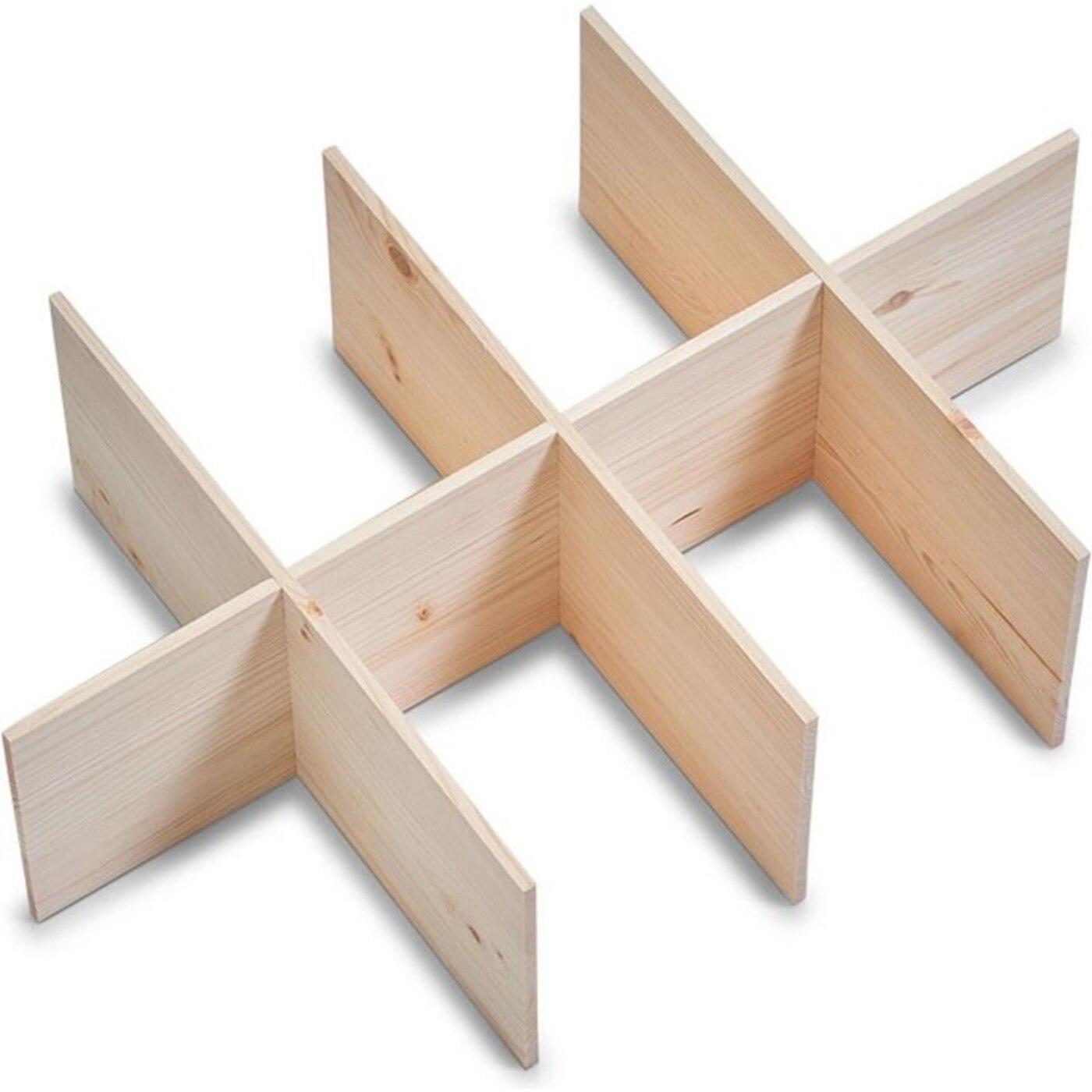 Thumbnail - Zeller Present, Aufbewahrungskorb, Fächer-Einteilung (1 x, 57 x 37 x 15 cm)