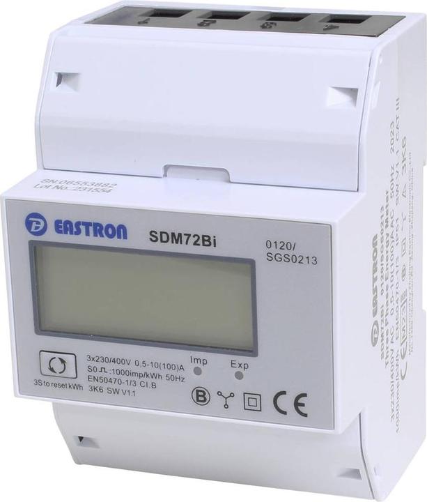 Actual product image Counttec Three-phase meter digital 100A MID-compliant: Yes 1pc.