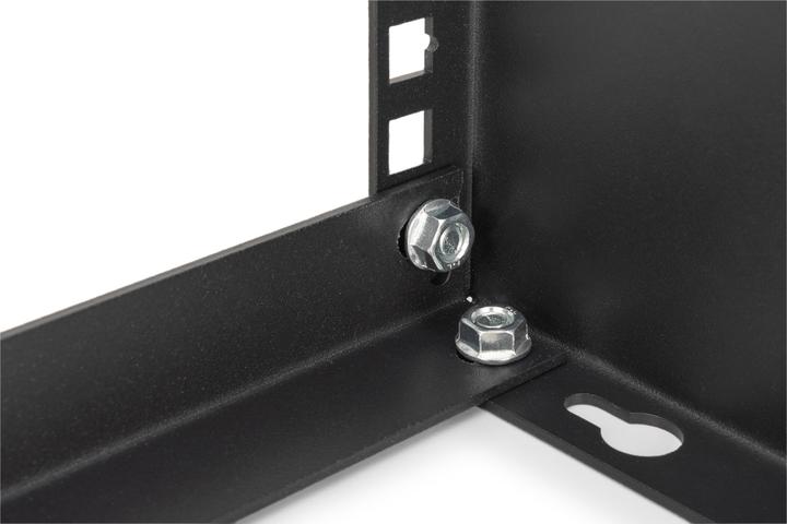Actual product image Digitus 4U wall mounting frame, vertical 194 x 504 x 151 mm, black