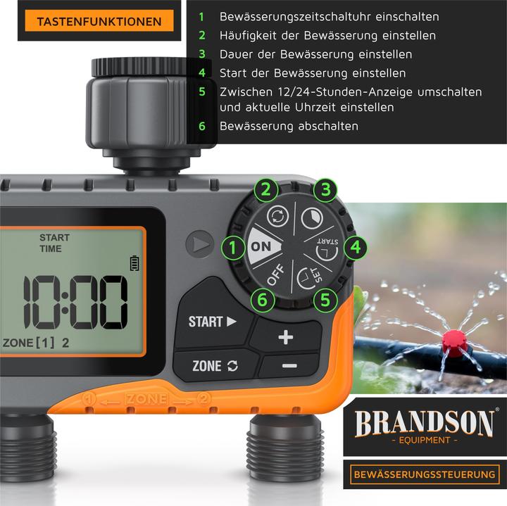 Actual product image Brandson Bewässerungscomputer (Irrigation computer)