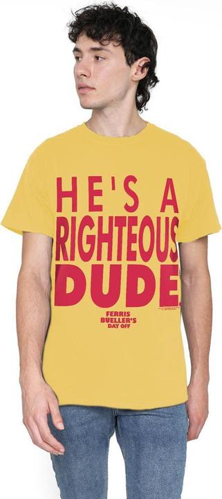 Produktbild Ferris Bueller´s Day Off Ferris Bueller's Day Off Righteous Dude TShirt (L)