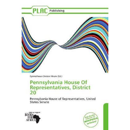Pennsylvania House Of Representatives, District 20, Fachbücher