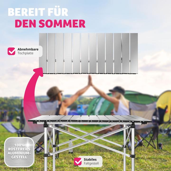 Actual product image tectake Folding table