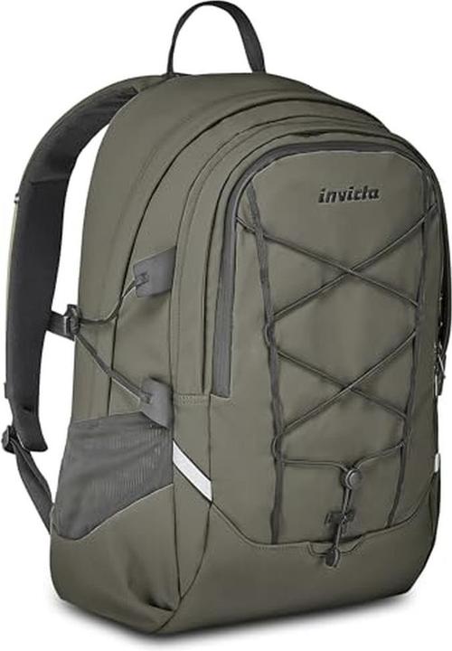 Immagine prodotto Invicta Zaino doppio con tasche per laptop e borraccia, ideale per ufficio e università (29 l)