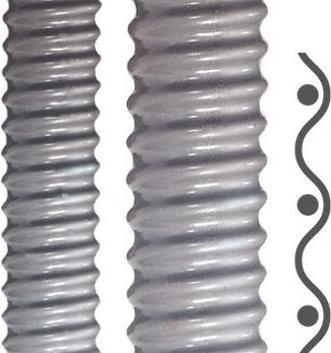 Immagine prodotto Flexa GmbH & Co Tubo di protezione in plastica AIRflex-KUW-PVC-AS45 10M (Foro cavo, 1000 cm)