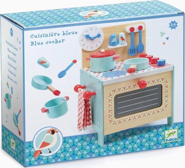 Image du produit Djeco Jeu de rôle cuisine bleue pour enfants
