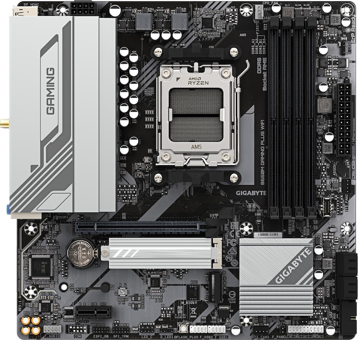 Produktbild Gigabyte B650M Gaming Plus WIFI (AM5, AMD B650, mATX)