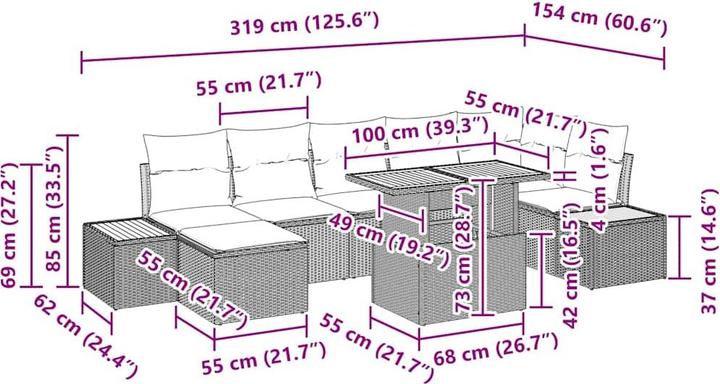 Produktbild vidaXL Cataleya