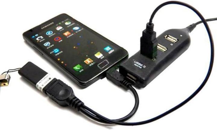 Actual product image Techly 2in1 (0.30 m, USB 2.0)