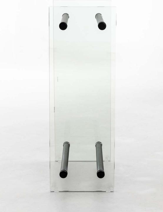 Immagine prodotto CLP Porta legna Dacio W35x80x60, vetro trasparente (35 x 80 x 60 cm)