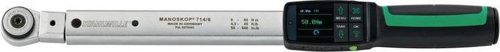 Productafbeelding Stahlwille 714R Rotatiehoek momentsleutel MANOSKOP, insteekgereedschap, 6 (3/8", 4.50 Nm, 60 Nm)