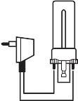 Image du produit Osram Lampe fluorescente 13W 2700K (G24q-1, 13.70 W, 870 lm, 10 x, G)