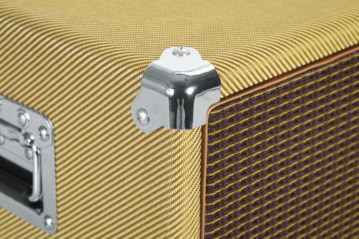 Actual product image Gator Cases GR-RETRORACK-3TW Retro Rack Vintage Amp Vibe Rack Case 3U Tweed (Accessories)