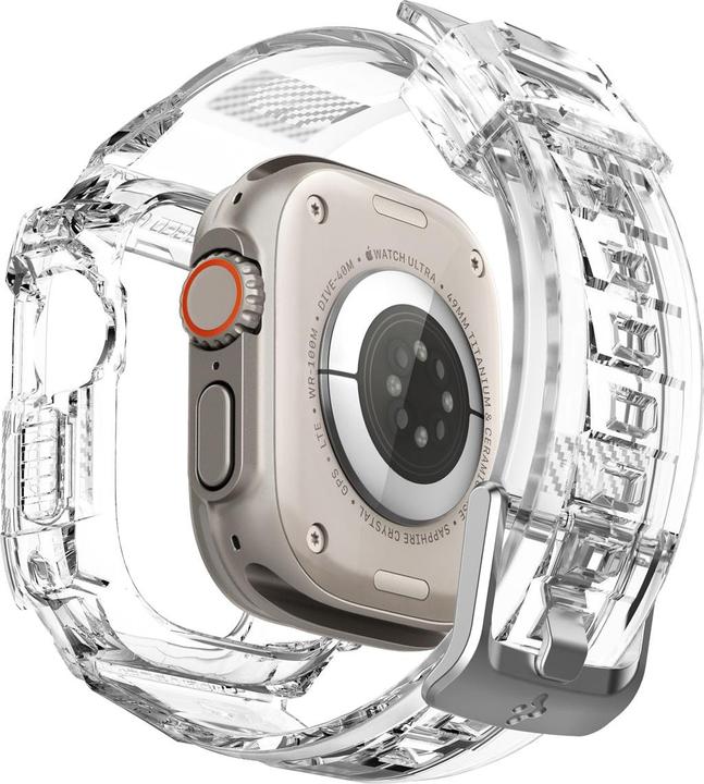 Produktbild Spigen RUGGED ARMOR "PRO" Apple Watch ULTRA (49MM) CRYSTAL CLEAR (Thermoplastic polyurethane (TPU))