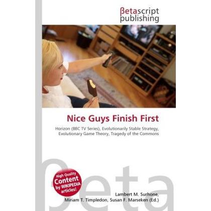 Nice Guys Finish First, Fachbücher