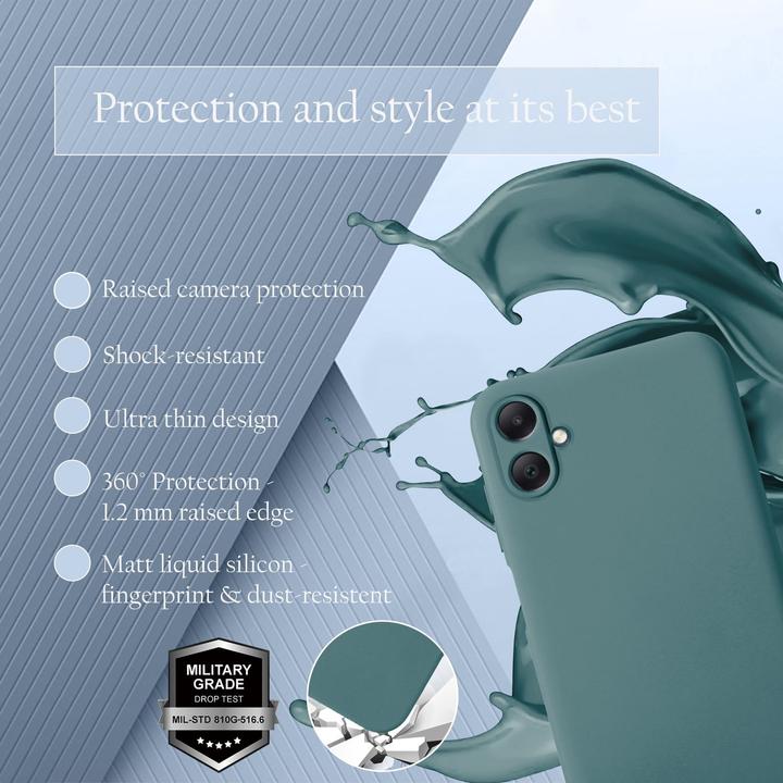 Image du produit Cadorabo Coque pour Samsung Galaxy A06 TPU Liquid Silicone Case (Samsung Galaxy A06)