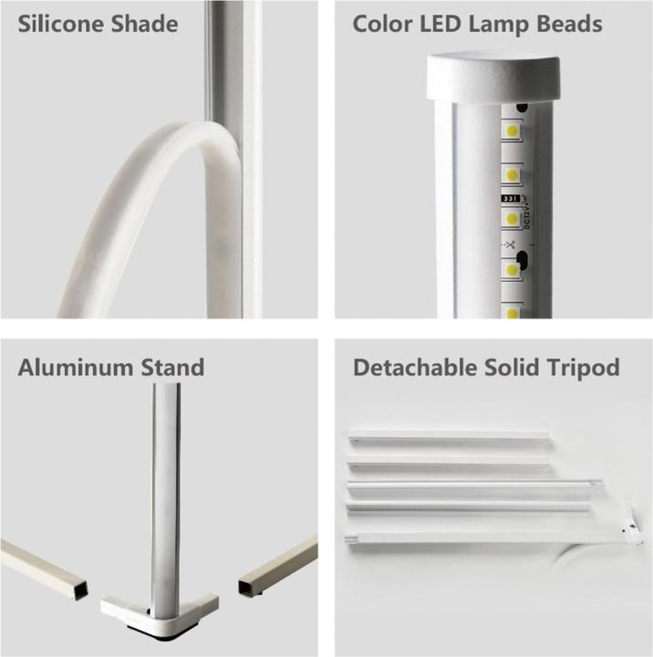 Immagine prodotto KSIX Lampada A LED Esquinera Inteligente Rgbw 140cm (450 lm)