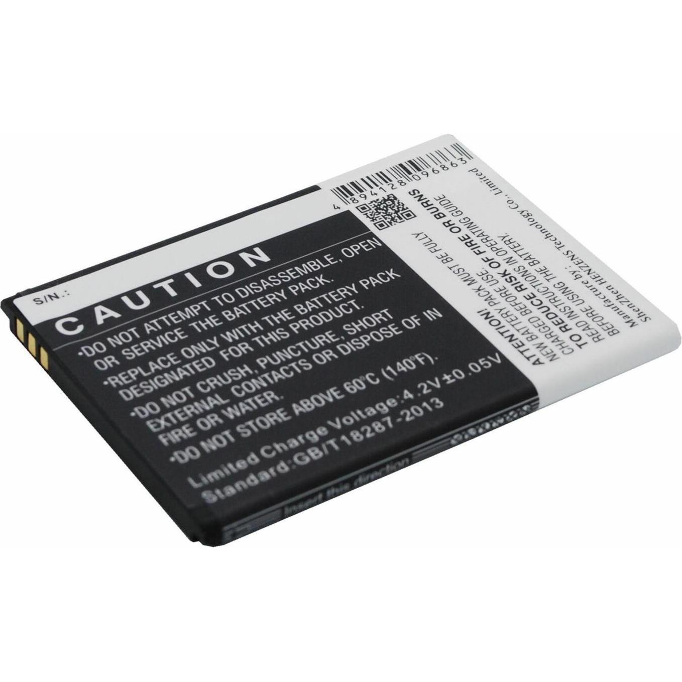 CoreParts Mobile Battery for KAZAM (Akku), Mobilgerät Ersatzteile, Schwarz