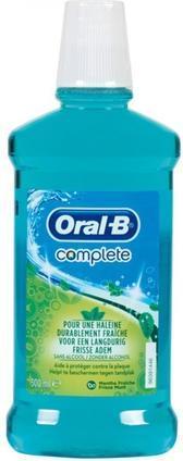Actual product image Oral-B Mouthwash Complete 500ml (500 ml, Mouthwash)