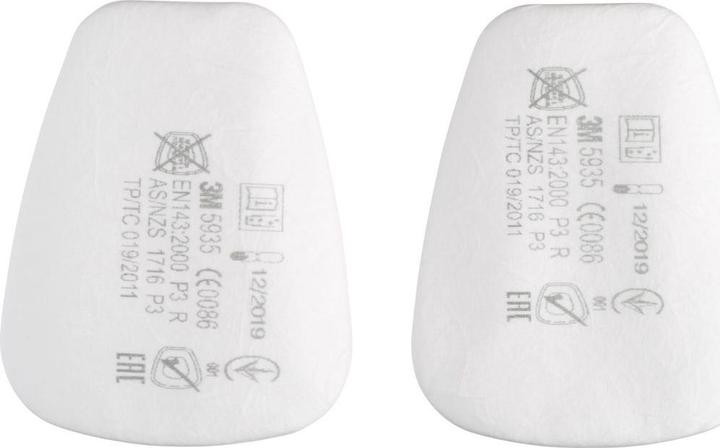Productafbeelding 3M Deeltjesfilter voor serie 6000 en 6500 (Vervangend ademhalingsfilter)
