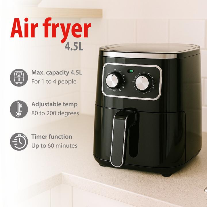 Actual product image alpina Air Fryer 230V 4.5L 1450W