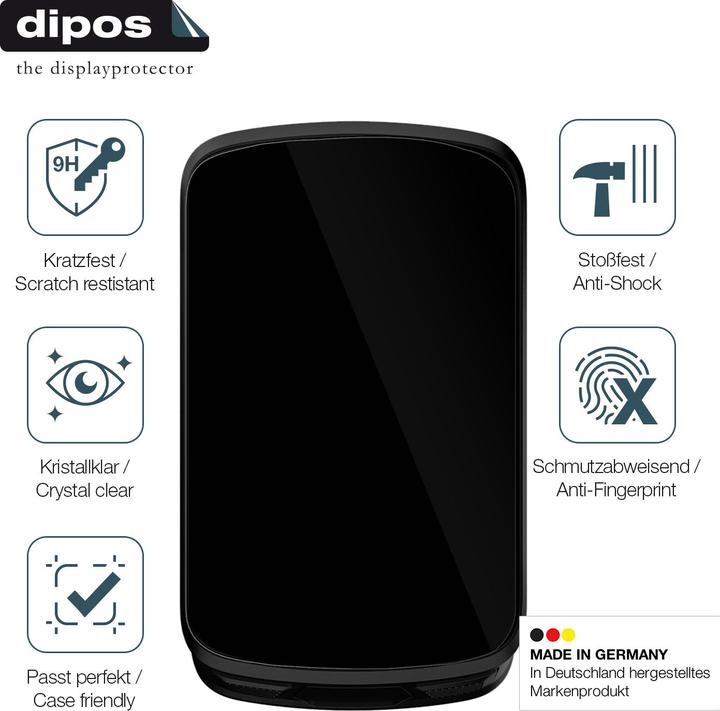 Actual product image Dipos Anti-Shock Screen Protector Clear