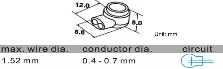 Produktbild Tru Components Einzeladerverbinder-Set