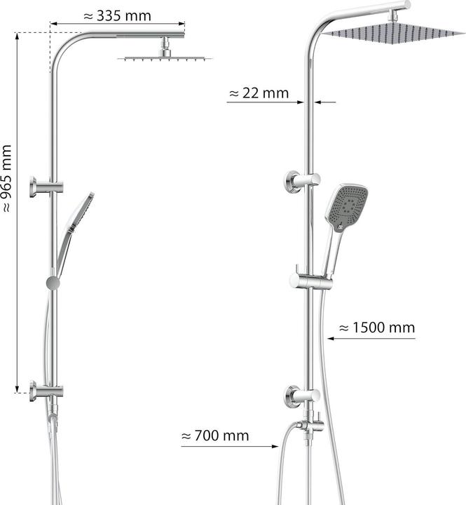 Produktbild Eisl Sistema Doccia Easy Deluxe