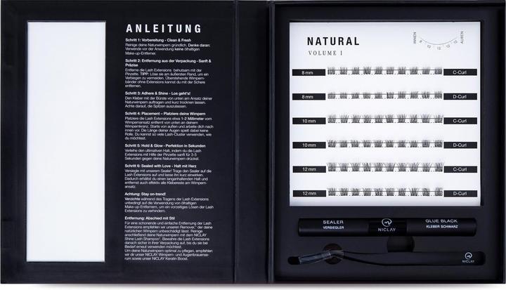 Image du produit Niclay - Diy Set | Natural Eye (Cils artificiels)