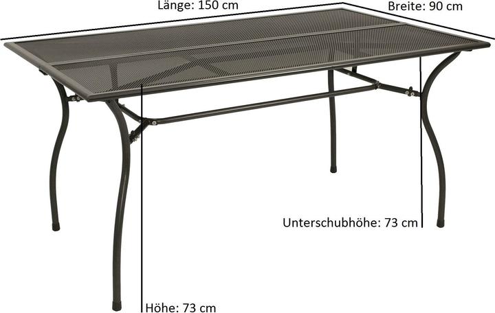 Image du produit Degamo Ensemble de salon CLASSIC 7 pièces (150 x 90 x 73 cm)